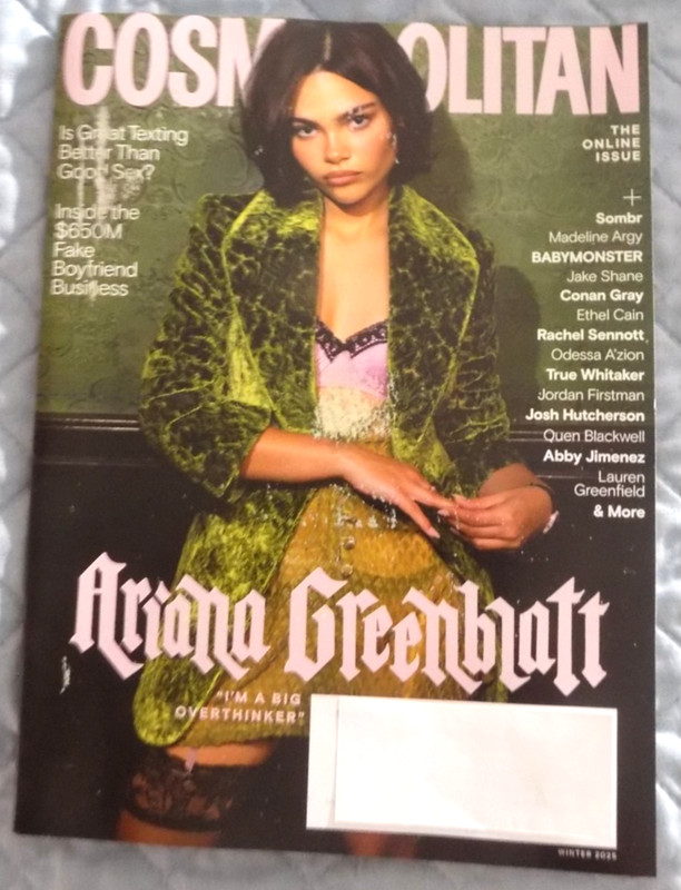 Ariana Greenblatt   "I`m a Big Overthinker"   COSMOPOLITAN Magazine