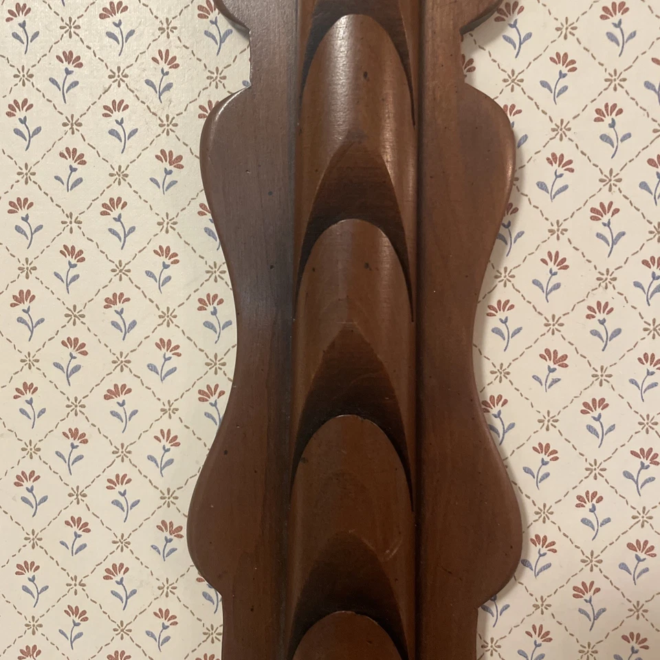 Vintage Wood Wall Mount Card/Mail Holder - Image 3 of 4