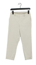 Uniqlo Women's Suit Trousers S Tan Polyester with Elastane Straight Dress Pants