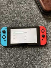 Nintendo Switch 32GB Console with Red Blue Joycons