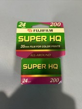  NEW Fujifilm Super HQ 200 24-Exposures All-Around Color Prints Roll