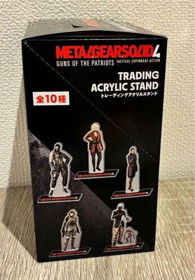 メタルギアソリッド 4 アクリルスタンド BOX 全種類 新品未開封 Metal