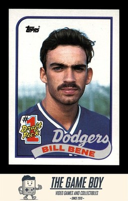 1989 Topps #84 Bill Bene Los Angeles Dodgers RC