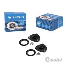 2 SACHS FEDERBEINLAGER DOMLAGER VORNE passend für HONDA CIVIC 7 EM EU EP EV CR-V