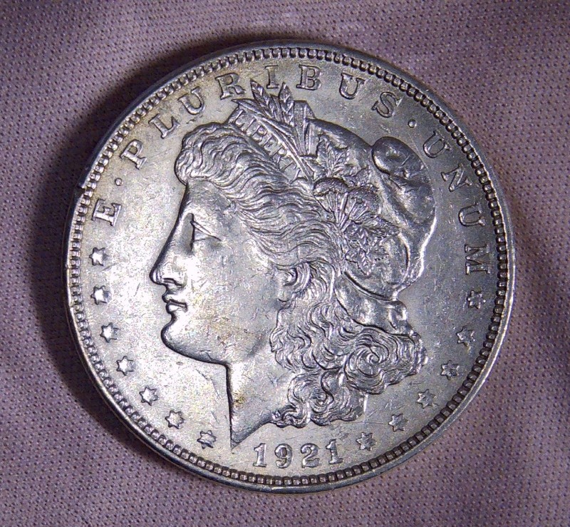 1921 Morgan Silver Dollar VAM 15 Hot 50