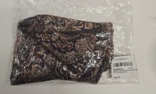 Wyoming Traders Paisley Silk Wild Rag Scarf - Plum/Maroon Multi