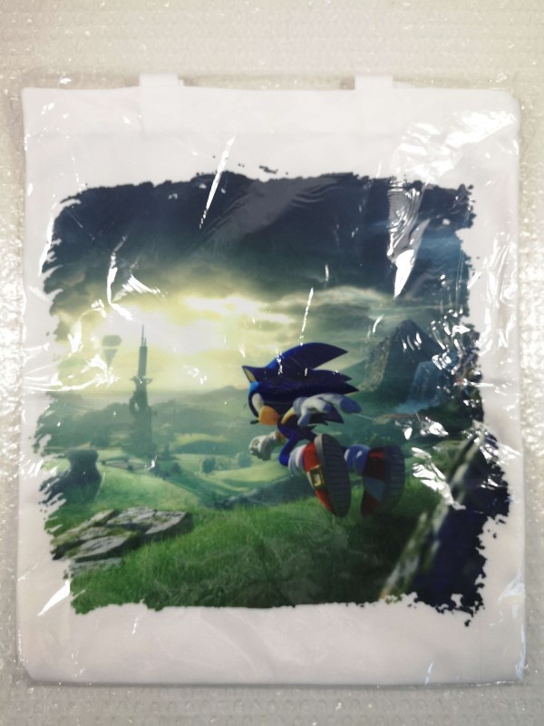 Tote bag Sonic Frontiers idée cadeau anniversaire originale pour gamer