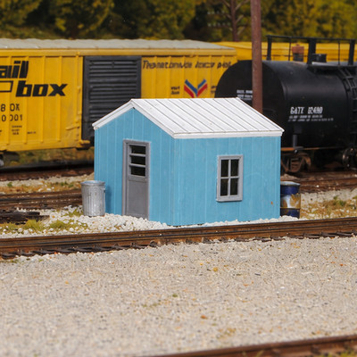 Pikestuff 0005 HO Scale Yard Utility Building Kit