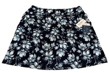 NWT Tommy Bahama Active Golf Skort Skirt XS S M L XL Navy Blue Floral Pockets R3