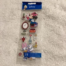 Disney Dimensional Sticker Scrapbook Minnie Mouse Daisy Makeup EK Success