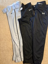 Boys Under Armour And Nike Baseball Pants Lot Of 3 Size Youth XL