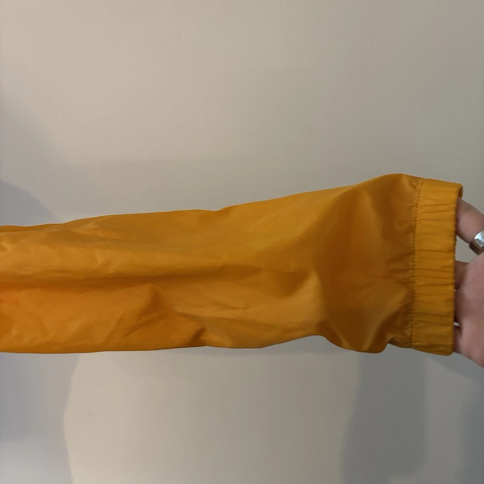 LL Bean Jacket Womens S windbreaker Hooded Rain Resistant Gorpcore Mango Gorp - Image 4 of 4