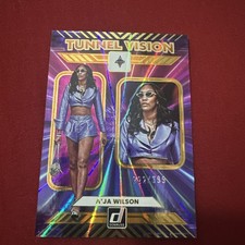 2025 Panini Donruss WNBA - Tunnel Vision Aja Wilson ORANGE LASER #rd 222/399 