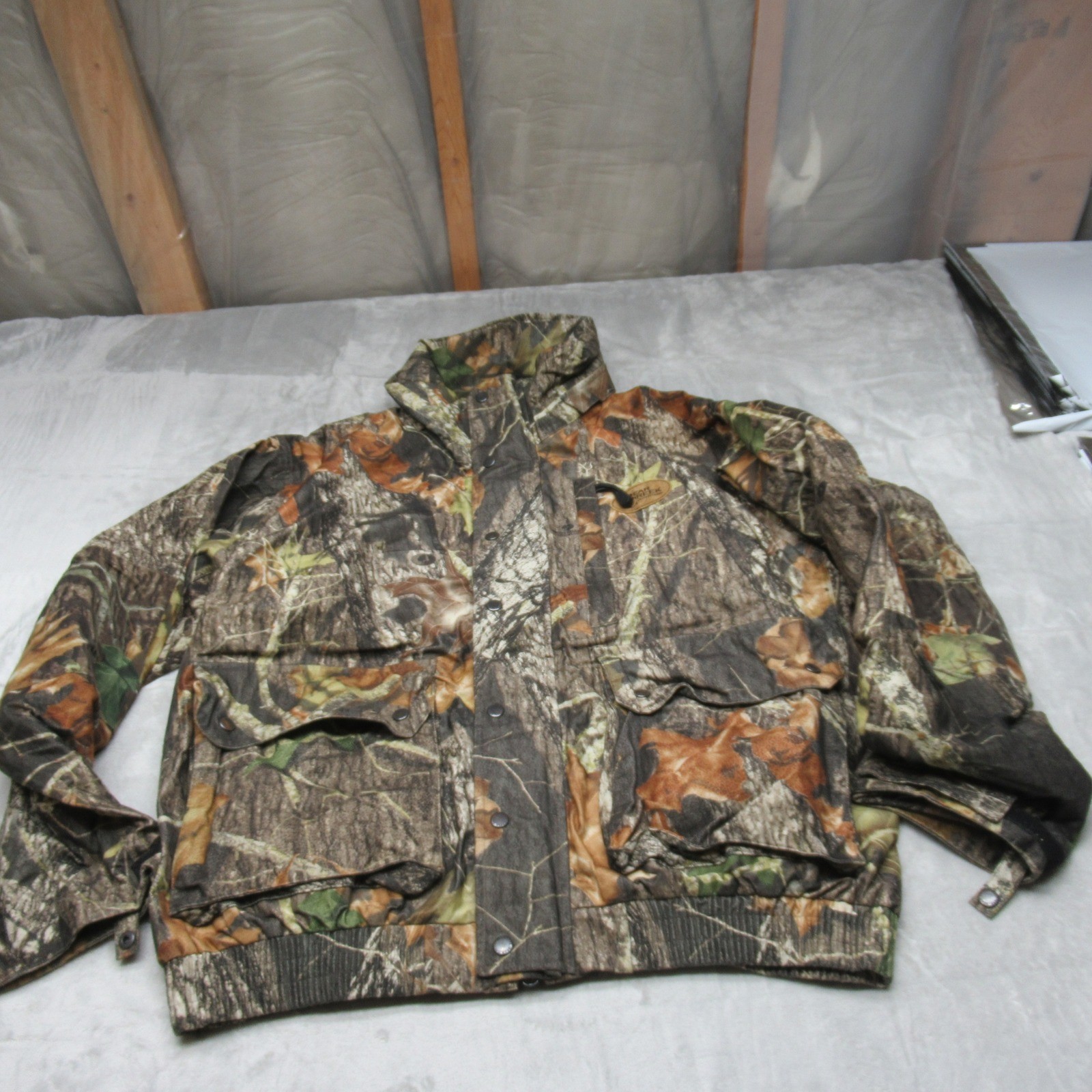 Mens Xl Brown Break Up Camo New Break Up Hooded Rain Wind Hu