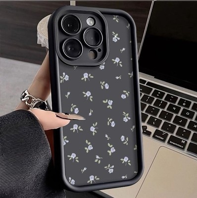 Süße Blumen Hülle für iPhone Samsung Honor Motorola Xiaomi Stoßfest Handy Cover