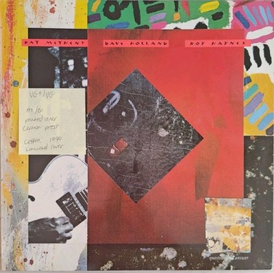 Pat Metheny Dave Holland Question & Answer Vinyl Record VG+/VG 7599-24293 1990