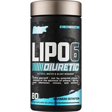 Diuretic for the elimination of excess fluid from the body Nutrex Research Lipo-