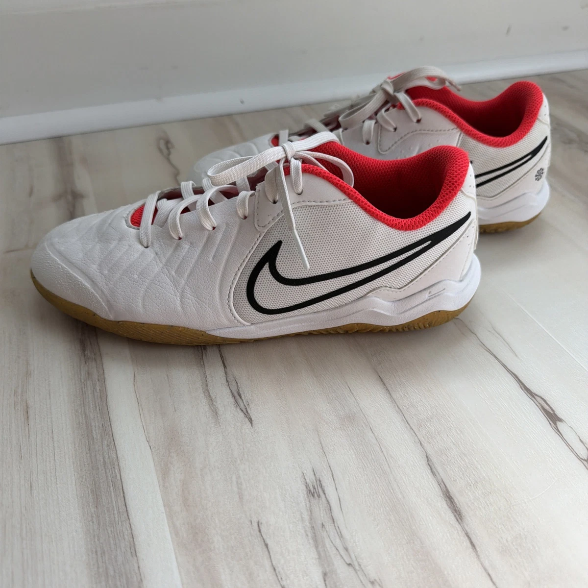 White 5 US Soccer Shoes for Men for sale | eBay