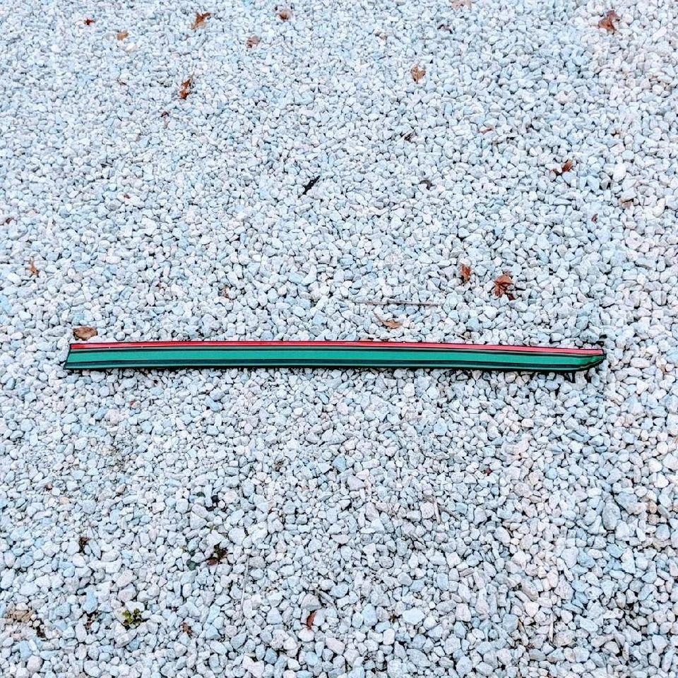 Genuine Nissan 80873-15E10 1985-1988 Maxima Driver Front Exterior Door Molding - Image 2 of 4