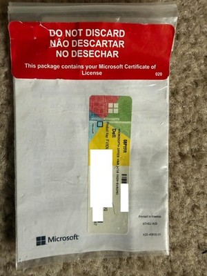 New Microsoft Office Home & Business 2016 Software for Windows, Sealed Dell