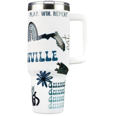Vibrant Jacksonville Jaguars Drink Tumbler