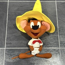 Vintage Looney Tunes SPEEDY GONZALES Stuffed Animal Plush - 1994