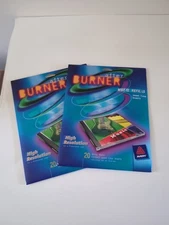 Avery After Burner Inkjet CD Jewel Case Inserts Refills Matte 2 Pack 
