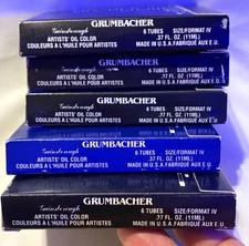 Max Gumbacher Gainsborough Artist Oil Colors 25 NEW 37 fl oz Various Colors Pics