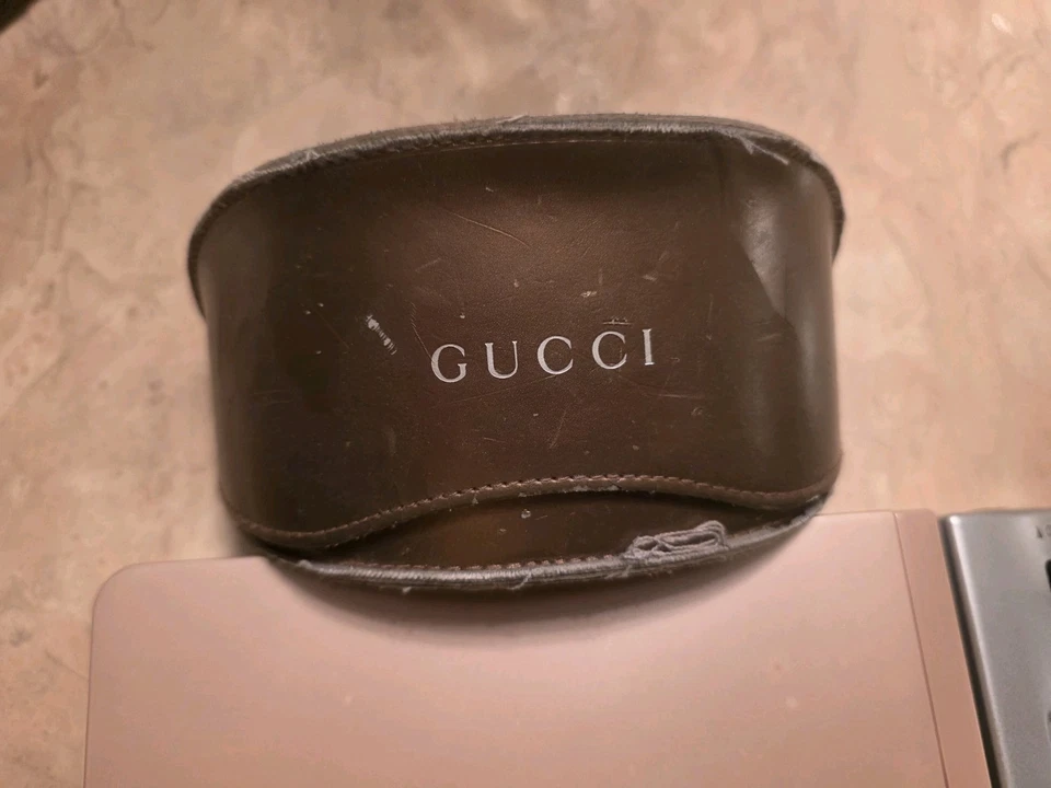 Gafas de sol Gucci plateadas/degradadas lentes Foto 3 de 4