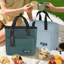 Insulated Lunch Box Thermal Bag Large Capacity Food Storage Bag Container Cooler