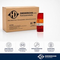Heckleuchte Links Diederichs 1454091 FÜR Ford