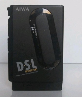 Vintage Aiwa HS-P202 Walkman Cassette Player - Rare Slim Design