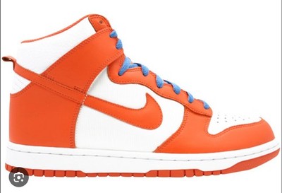 Size 11 - Nike Dunk High White Varsity Blue - 317982-181