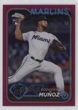 2024 Topps Chrome Update Magenta Refractor /399 Roddery Munoz Muñoz #USC164 y0i