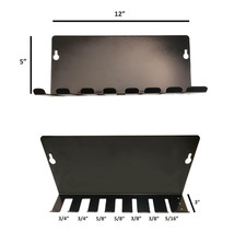 Wilde HPB-D7 7 Slot Steel Pry Bar Rack