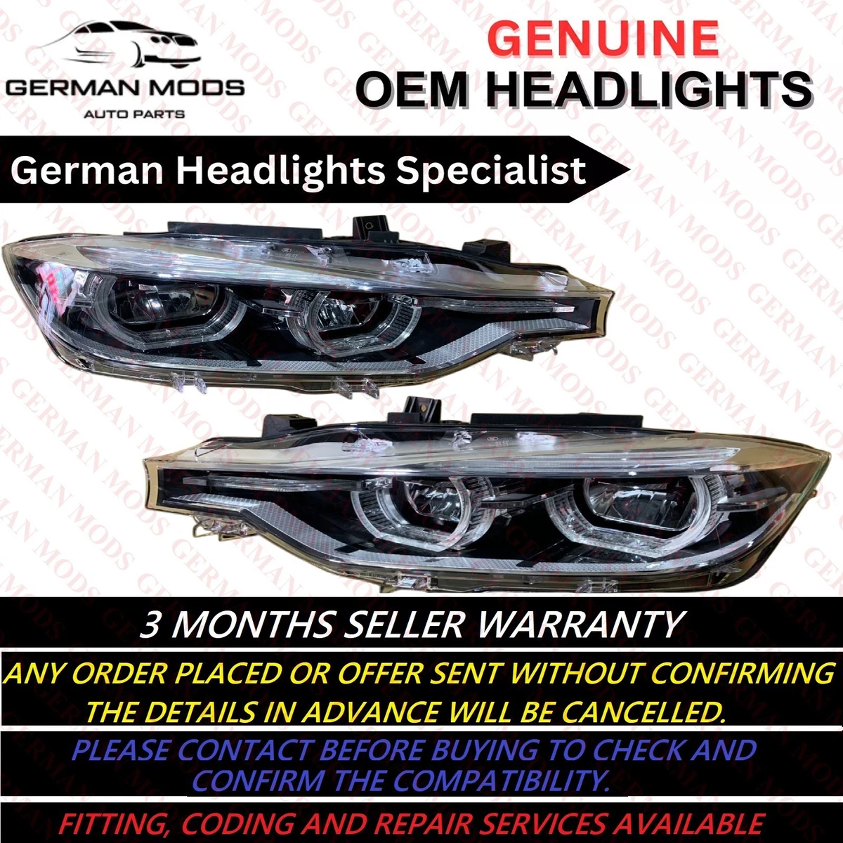 DEPO 335-1158R-AS Replacement Passenger Side Headlight Assembly (This