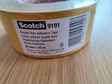 3M Teppich-Klebeband 9195, 50 mm x 25 m, gelb - Profi Kreppband