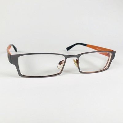 WOLF Brille MATT GRAU RECHTECKIG Brillengestell MOD: W142 C038