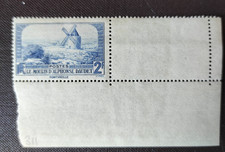 1936 Timbre France n° 311 Neuf ** Moulin d'A.Daudet avec large bord de feuille