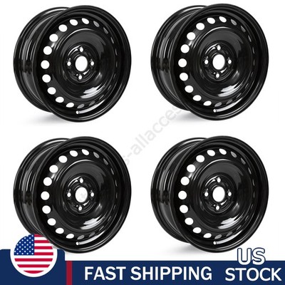 Set of 4 New 15 X 5.5 Inch Replacement Wheel Rim for Kia Rio 2018-2022 US STOCK