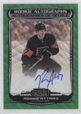 2022 O-Pee-Chee Platinum Rookie Emerald Surge 10/10 Ronnie Attard #R-RA Auto 4f5