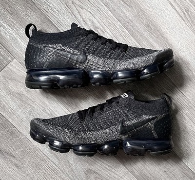 Nike Air Vapormax Flyknit Black Dark Grey 2018 Release Size
