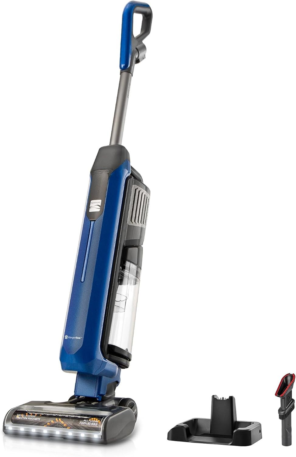 CU5001 Litening Cordless Upright Vacuum – Lift-Up, Hair-Eliminator Nozzle, HEPA