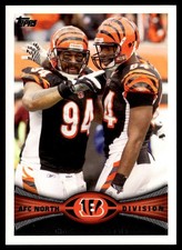 2012 Topps Cincinnati Bengals: Jermaine Gresham/Domata Peko Cincinnati Bengals