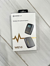 Mirfak WE10 Wireless Lav Microphone System  Recorder for Camera, Smartphone, PC