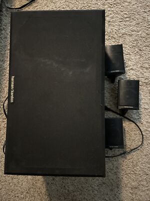  Harmon/Kardon 4 Piece Home Theater System with Powered Sub HKTS1 