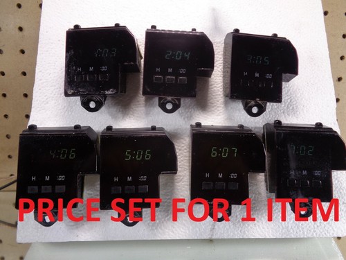 COROLLA 1993 TO 1997 CLOCK ALL MODELS CE DX LE WAGON BRIGHT DISPLAY - Picture 2 of 13