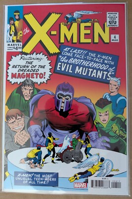 The X-Men Vol. 1 #4 1st App. of Scarlet Witch Facsimile Reprint 2024