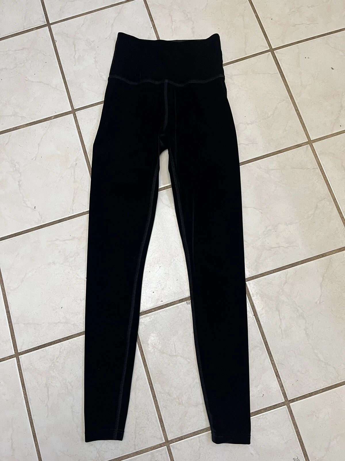 beyond-yoga high rise velvet fitness leggings