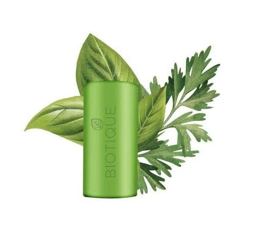 Biotique Basil And Parsley Revitalizing Body Soap, 150g  Pack of 6 AU - Image 3 of 3